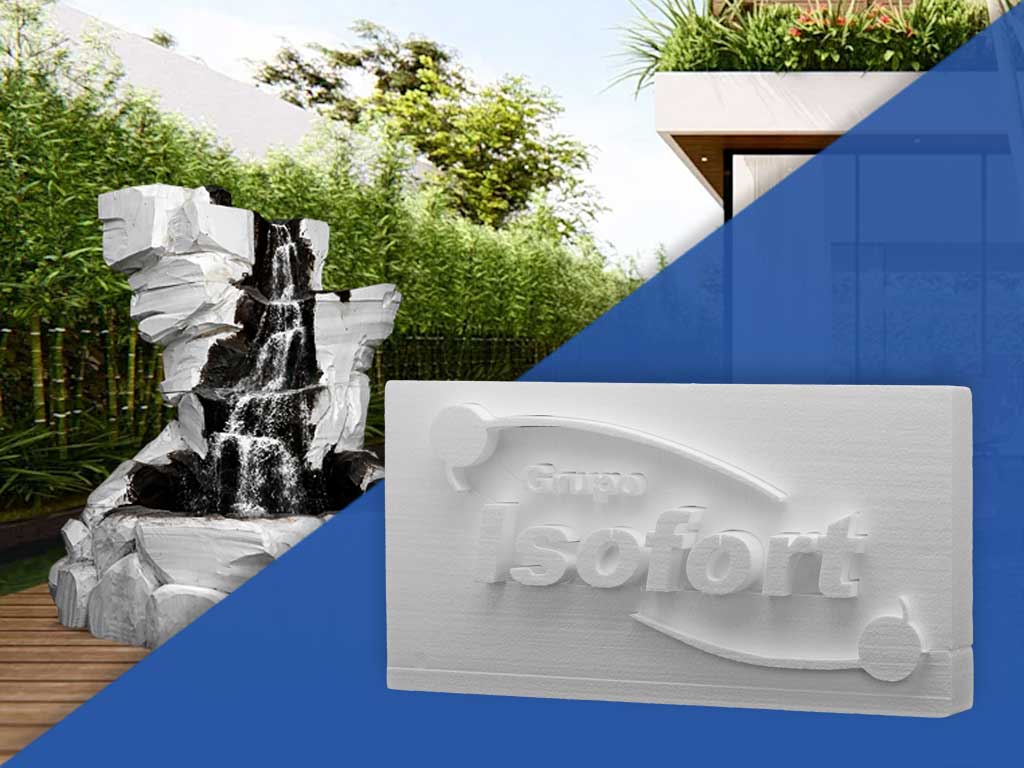 artesanato-montagem Placa de EPS - Papelaria & Artesanato - (Isopor) - Isofort - Imagem 1