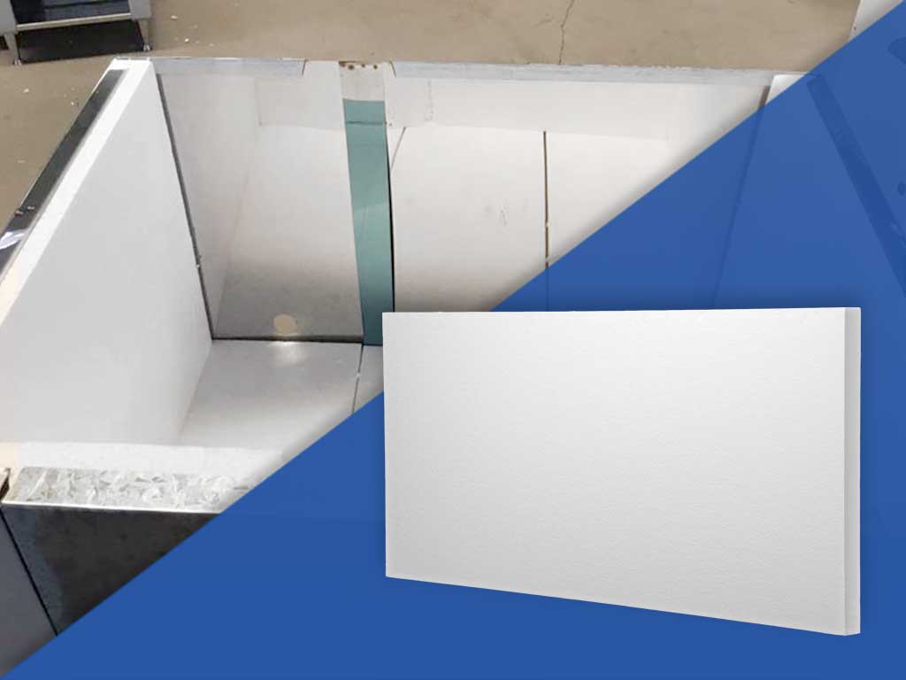 placa-refrigeracao-bebedouro-eps-montagem Refrigeração para Câmara Fria com EPS - (Isopor) - Isofort - Imagem 1