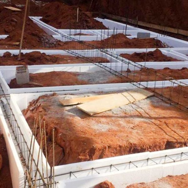 Baldrame, Canaleta ou Viga de Fundação de EPS (Isopor) - Isofort