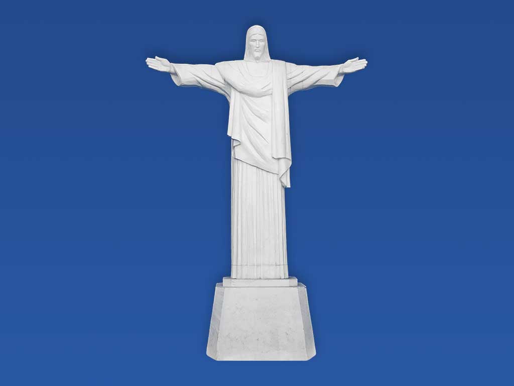 cristo Blocos de EPS para Papelaria e Artesanato - (Isopor) - Isofort - Imagem 1